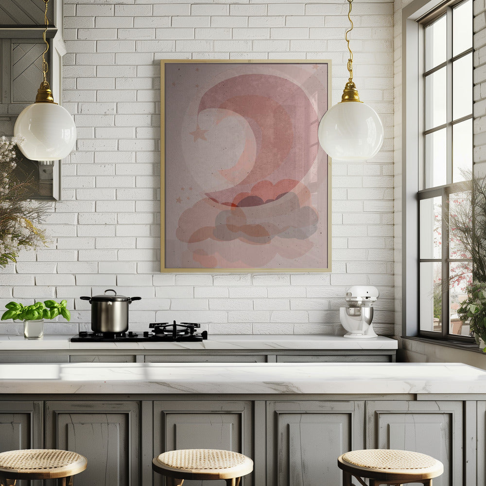 Gentle Moon Poster